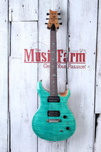 Load image into Gallery viewer, PRS SE Paul&#39;s Guitar Electric Guitar Flame Maple Top Turquoise Finish w Gig Bag