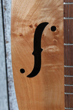 McSpadden Standard Dulcimer 4 String Flathead Teardrop Dulcimer with Gig Bag