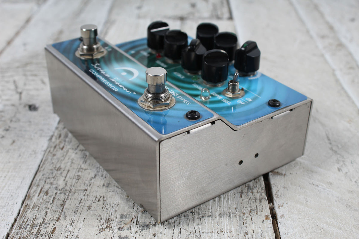 Rivera Sustain Shaman Dual Channel Compressor Electric Guitar Effects Pedal