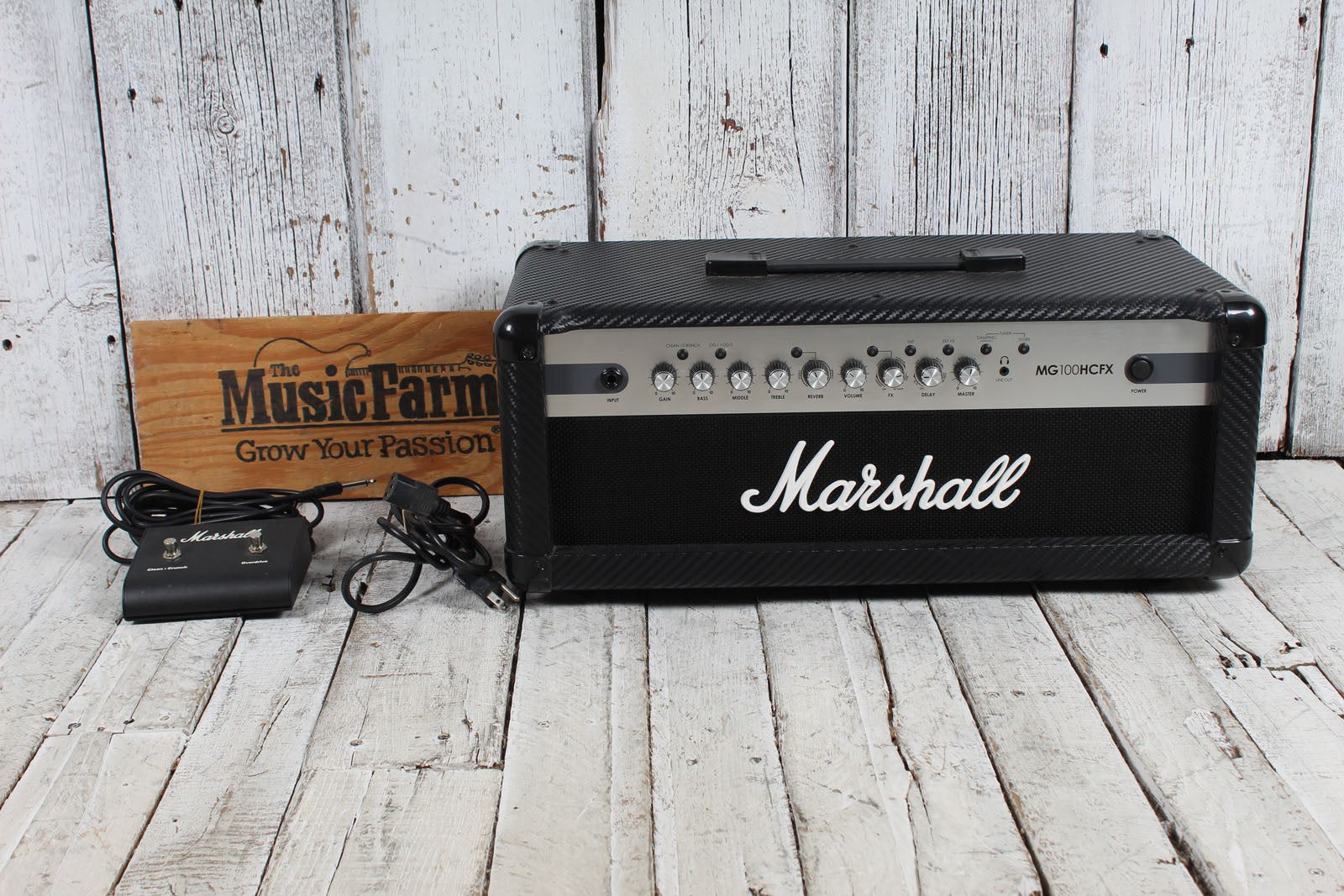 Marshall MG100HCFX Electric Guitar Amplifier Head 100 Watt Amp with Footswitch Secondary image
