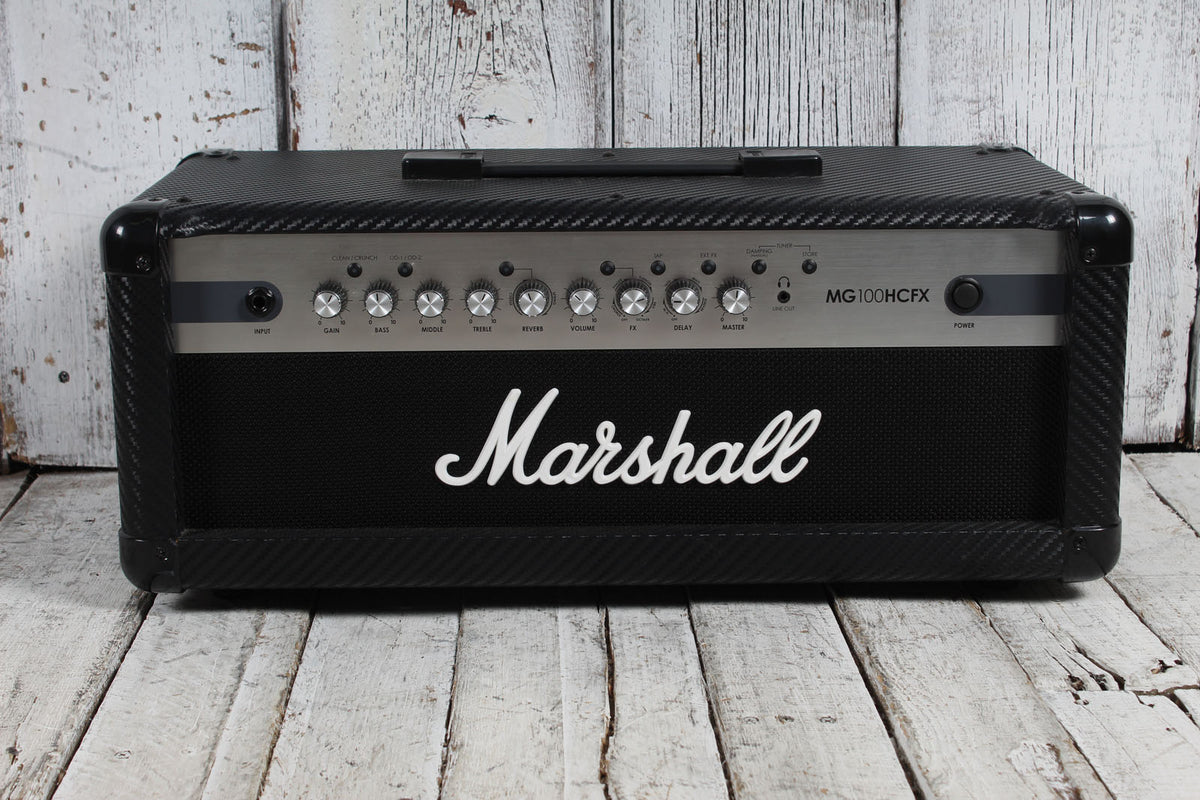 Marshall MG100HCFX Electric Guitar Amplifier Head 100 Watt Amp with Footswitch Main image