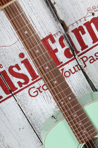 Fender California Standard Redondo Mini Acoustic Guitar Surf Green with Gig Bag