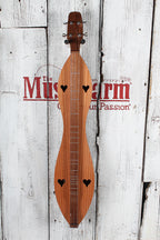 McSpadden Standard Dulcimer 4 String Flathead Hourglass Dulcimer with Gig Bag