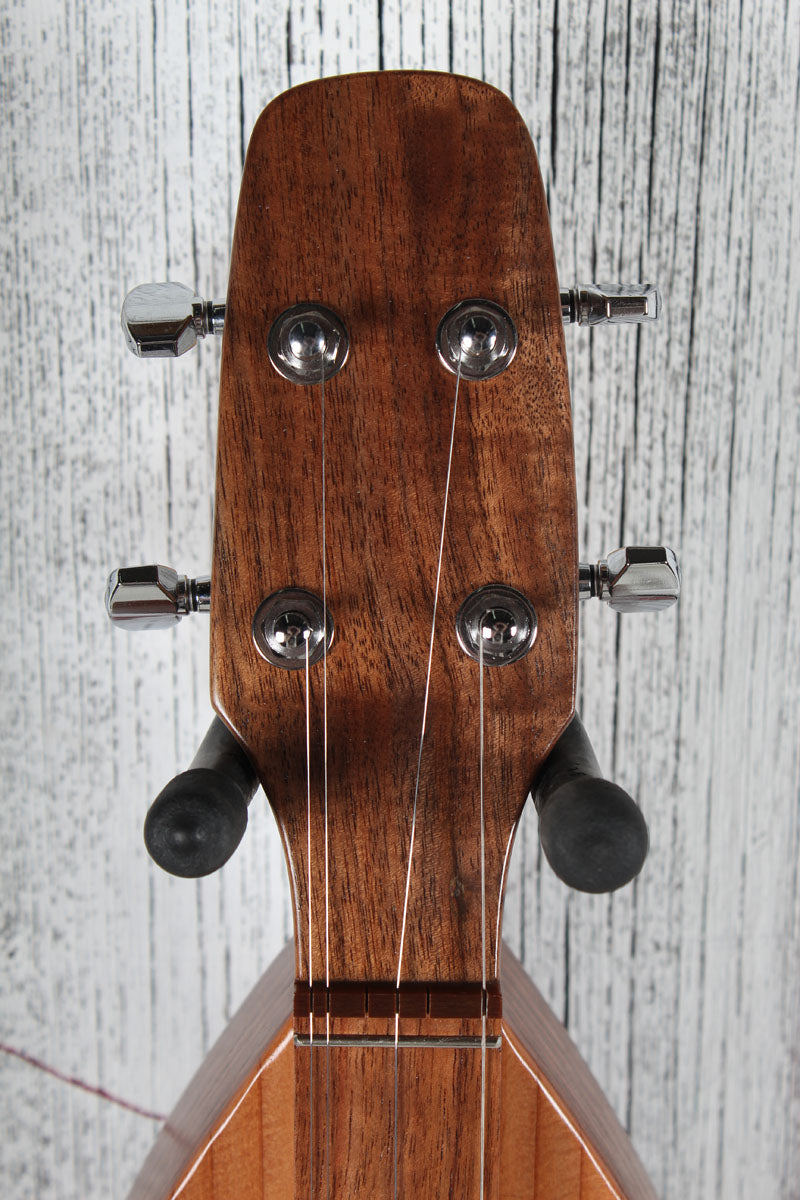 McSpadden Standard Dulcimer 4 String Flathead Hourglass Dulcimer with Gig Bag