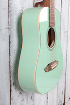 Fender California Standard Redondo Mini Acoustic Guitar Surf Green with Gig Bag