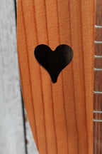 McSpadden Standard Dulcimer 4 String Flathead Hourglass Dulcimer with Gig Bag