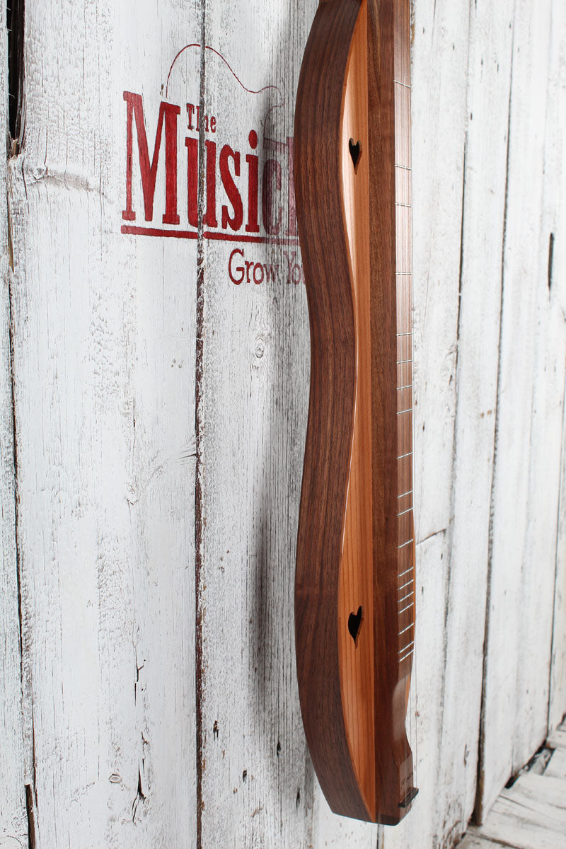McSpadden Standard Dulcimer 4 String Flathead Hourglass Dulcimer with Gig Bag
