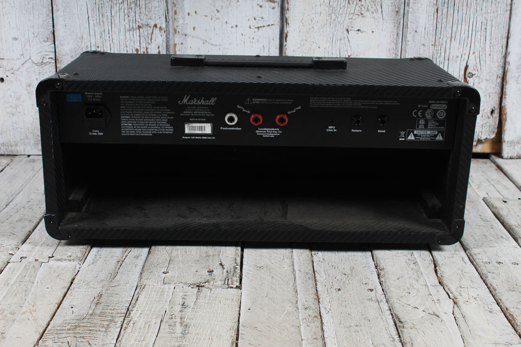 Marshall MG100HCFX Electric Guitar Amplifier Head 100 Watt Amp with Footswitch
