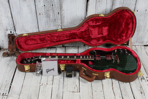 Gibson 2025 SG Standard '61 Electric Guitar Translucent Teal with Hardshell Case
