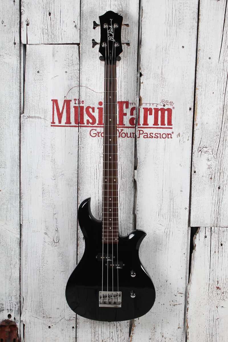 BC Rich Eagle 1 Bass 4 String Electric Bass Guitar with Gig Bag