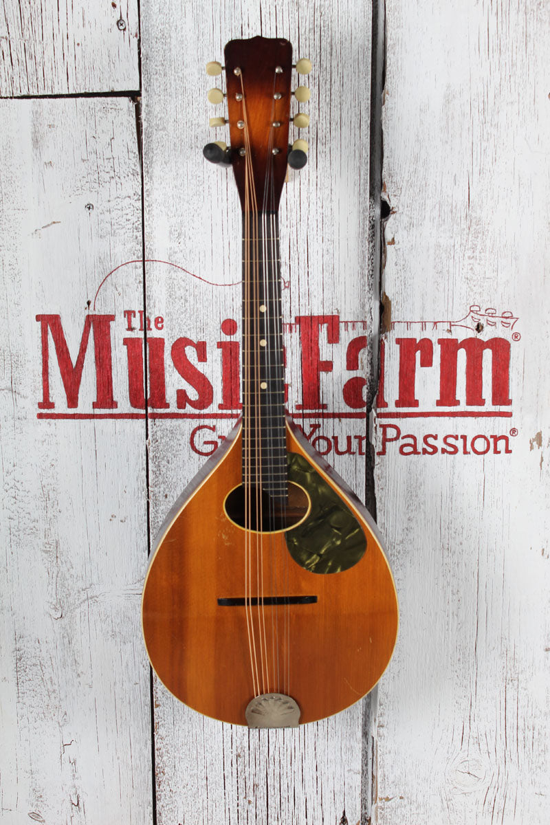 Non Branded Mandolin A Style Mandolin Natural Finish Secondary image