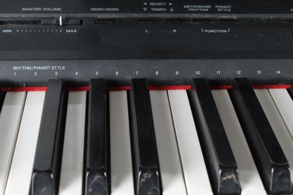 Yamaha P115B 88 Weighted Key Digital Piano with Stand and Power Supply