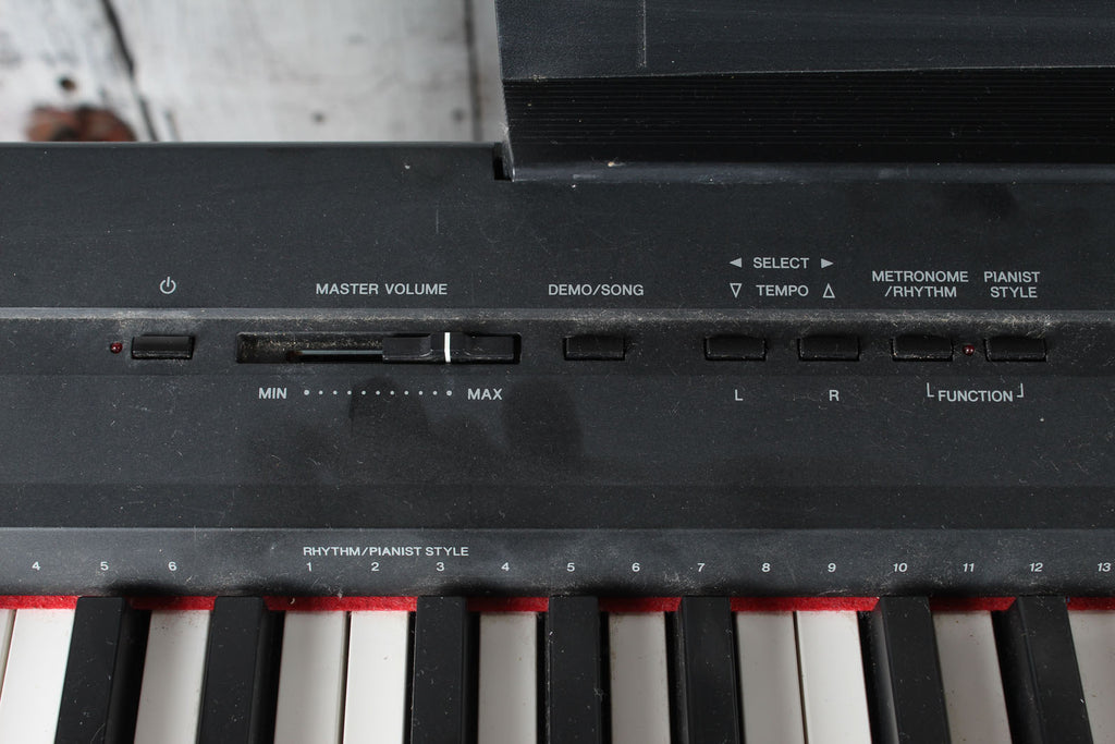 Yamaha P115B 88 Weighted Key Digital Piano with Stand and Power Supply