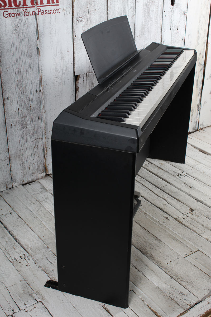 Yamaha P115B 88 Weighted Key Digital Piano with Stand and Power Supply