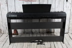 Yamaha P115B 88 Weighted Key Digital Piano with Stand and Power Supply