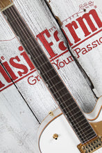 Load image into Gallery viewer, Gretsch Synchromatic Falcon Hollow Body Electric Guitar Snowcrest White w Case