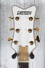 Load image into Gallery viewer, Gretsch Synchromatic Falcon Hollow Body Electric Guitar Snowcrest White w Case