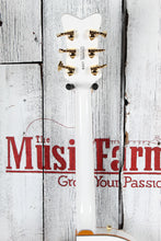 Load image into Gallery viewer, Gretsch Synchromatic Falcon Hollow Body Electric Guitar Snowcrest White w Case