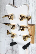 Load image into Gallery viewer, Gretsch Synchromatic Falcon Hollow Body Electric Guitar Snowcrest White w Case