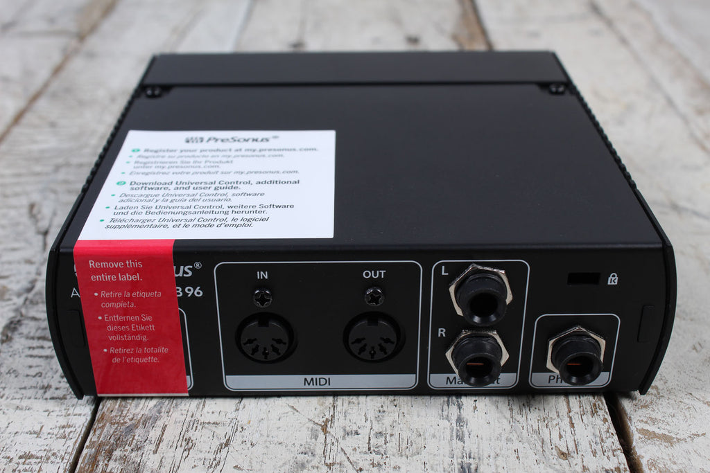 96k PreSonus AudioBox USB 96K Interface 25th Anniversary Edition Audio Int ...