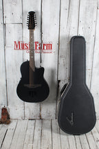 Ovation Adamas 1598-MEIII Melissa Etheridge Signature Mid Cutaway 12 String Acoustic Electric Guitar with Case