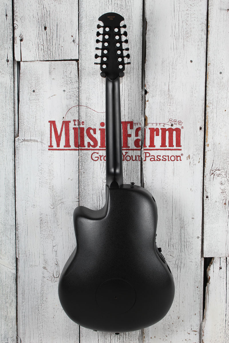 Ovation Adamas 1598-MEIII Melissa Etheridge Signature Mid Cutaway 12 String Acoustic Electric Guitar with Case