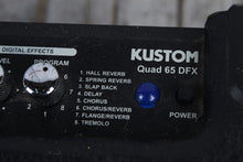 Load image into Gallery viewer, Kustom Quad 65 DFX Electric Guitar Amplifier 65 Watt 1 x 12 Combo Amp