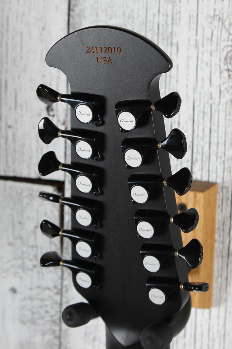 Ovation Adamas 1598-MEIII Melissa Etheridge Signature Mid Cutaway 12 String Acoustic Electric Guitar with Case