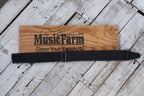 Fender x Wrangler Riveted Denim Guitar Strap Black