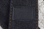 Fender x Wrangler Riveted Denim Guitar Strap Black