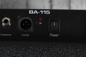 Ampeg BA-115 Electric Bass Guitar Amplifier 100 Watt 1x15 Bass Combo Amp
