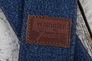 Fender x Wrangler Denim Guitar Strap Dark Indigo