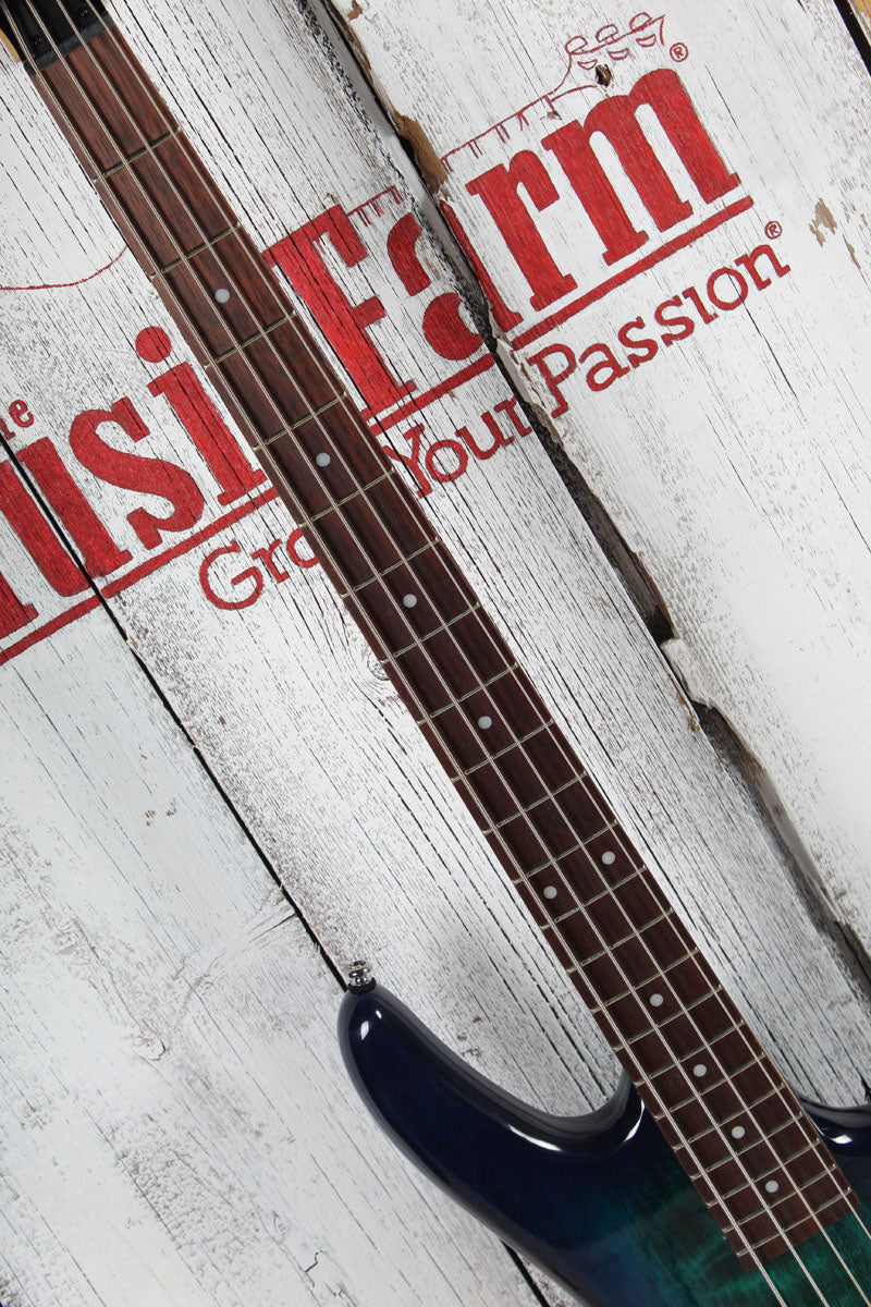 Ibanez Gio GSR200 Bass 4 String Electric Bass Guitar Blue Moon Burst