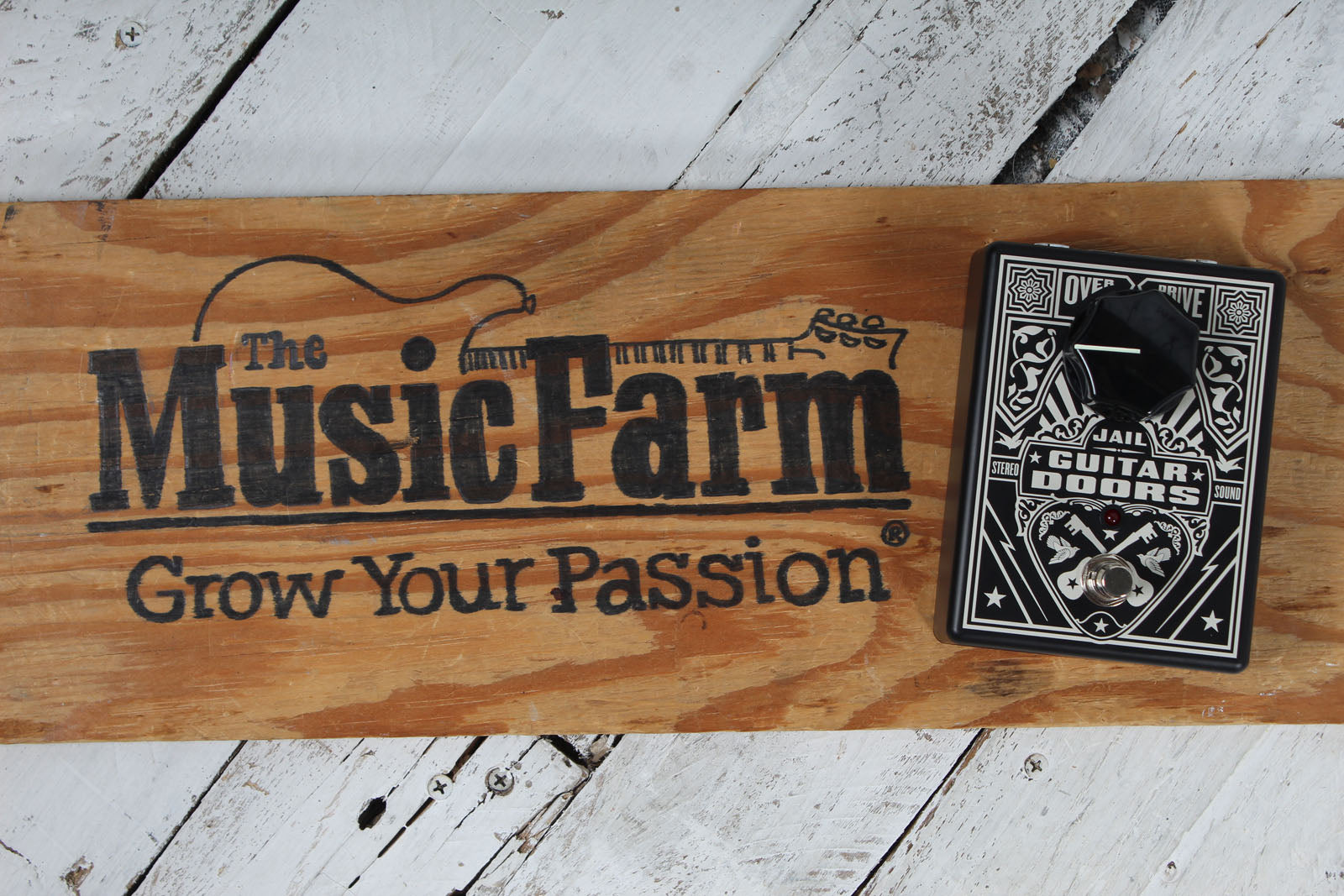 MXR Jail Guitar Doors Overdrive Pedal Electric Guitar Overdrive Effects Pedal Secondary image