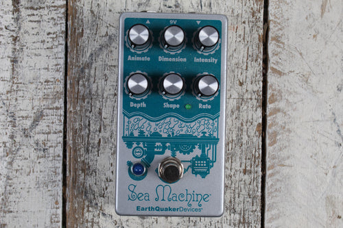 EarthQuaker Devices Sea Machine V3 Super Chorus Electric Guitar Effects Pedal