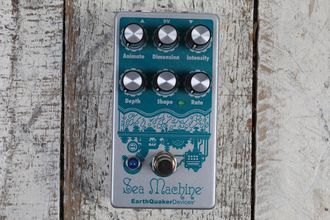 EarthQuaker Devices Sea Machine V3 Super Chorus Electric Guitar Effects Pedal