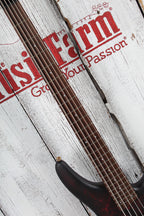 Ibanez SR305EDX 5 String Electric Bass Guitar Wine Red Frozen Matte Finish