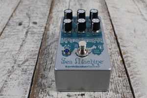 EarthQuaker Devices Sea Machine V3 Super Chorus Electric Guitar Effects Pedal