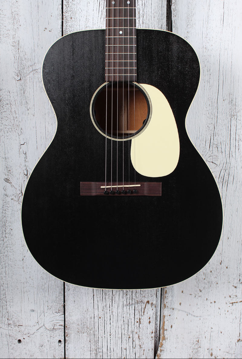 Martin 00017E Black Smoke Acoustic Electric Guitar with Soft Shell Case Main image