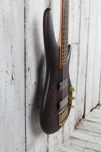 Ibanez SR305EDX 5 String Electric Bass Guitar Wine Red Frozen Matte Finish