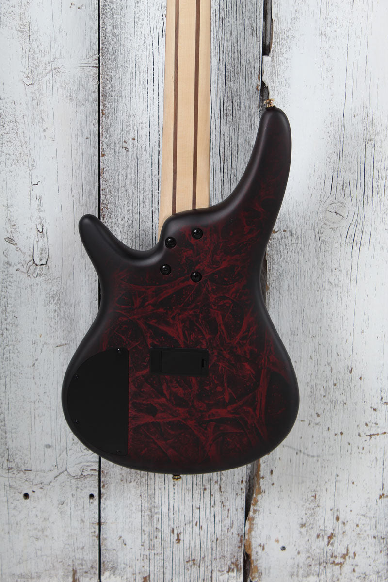 Ibanez SR305EDX 5 String Electric Bass Guitar Wine Red Frozen Matte Finish