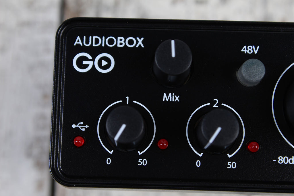 PreSonus AudioBox Go USB-C Audio Interface for Home and Mobile Recording
