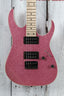 Ibanez Standard RG421MSP Solid Body Electric Guitar Pink Sparkle with Gig Bag