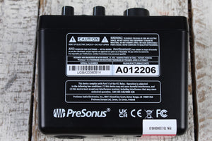 PreSonus AudioBox Go USB-C Audio Interface for Home and Mobile Recording