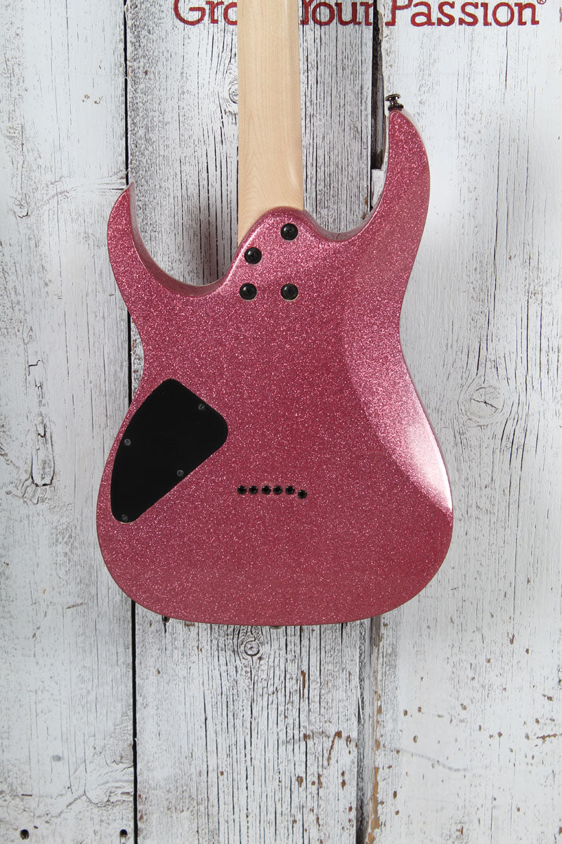 Ibanez Standard RG421MSP Solid Body Electric Guitar Pink Sparkle with Gig Bag