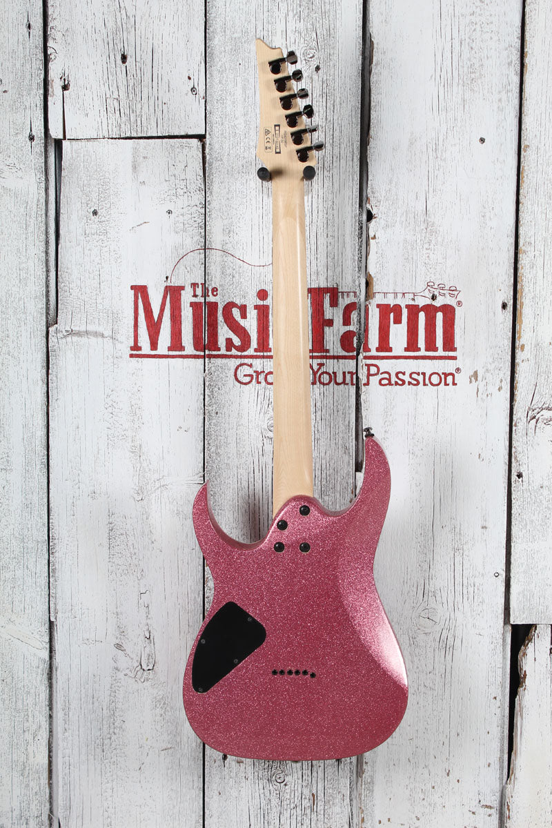 Ibanez Standard RG421MSP Solid Body Electric Guitar Pink Sparkle with Gig Bag