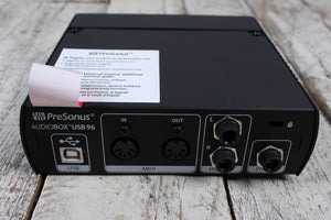 PreSonus AudioBox USB 96K Studio Ultimate Bundle 25th Anniversary Edition Black