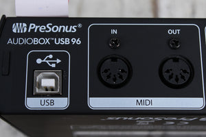 PreSonus AudioBox USB 96K Studio Ultimate Bundle 25th Anniversary Edition Black