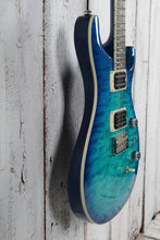 Load image into Gallery viewer, PRS SE Custom 24-08 Quilt Electric Guitar Lake Blue Finish with Gig Bag