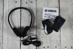 Yamaha PSR-EW310 Keyboard 76 Key Touch Sensitive Keyboard with Stand Power Supply & Headphones